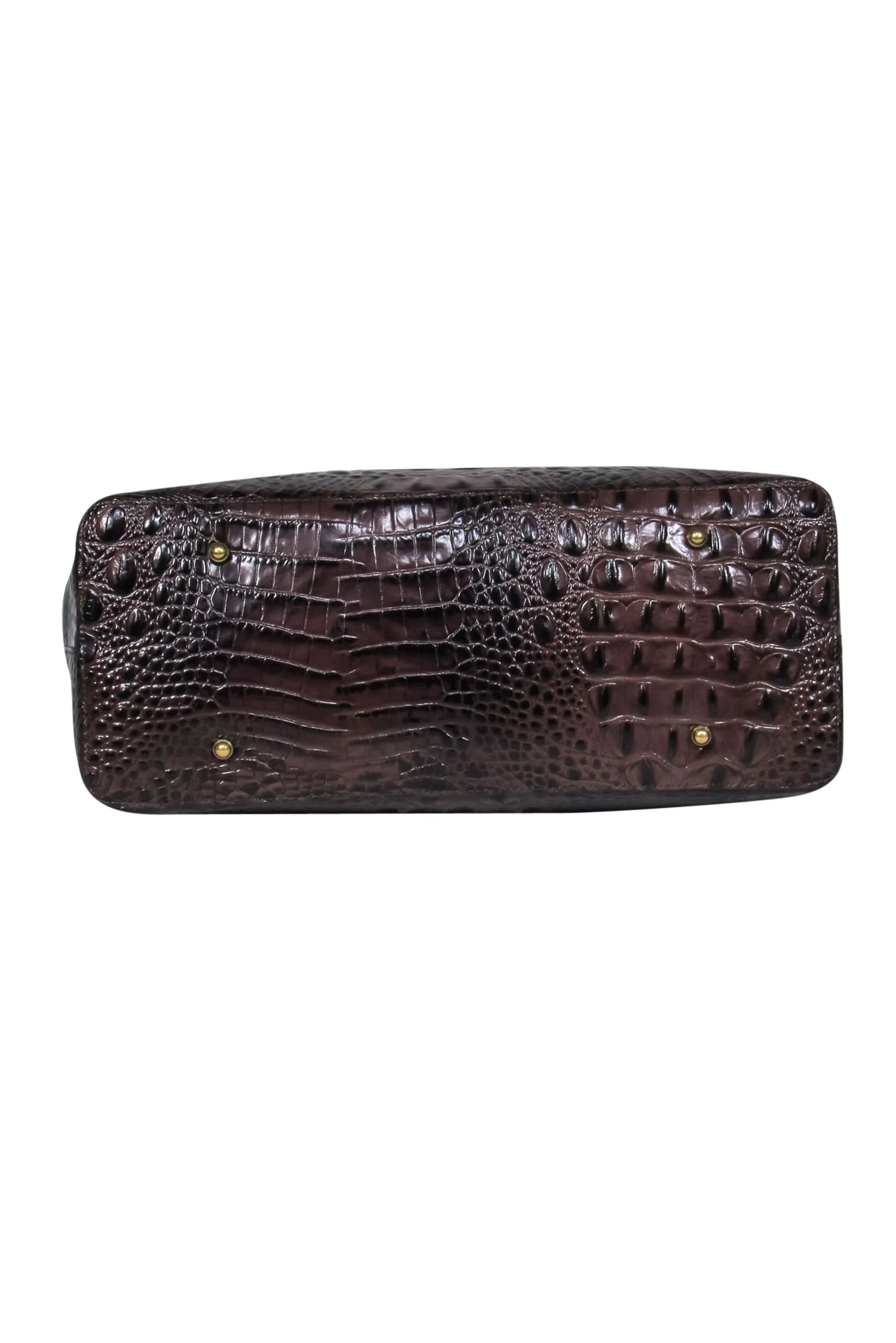 Brahmin - Brown Crocodile "Anytime Tote Melbourne"