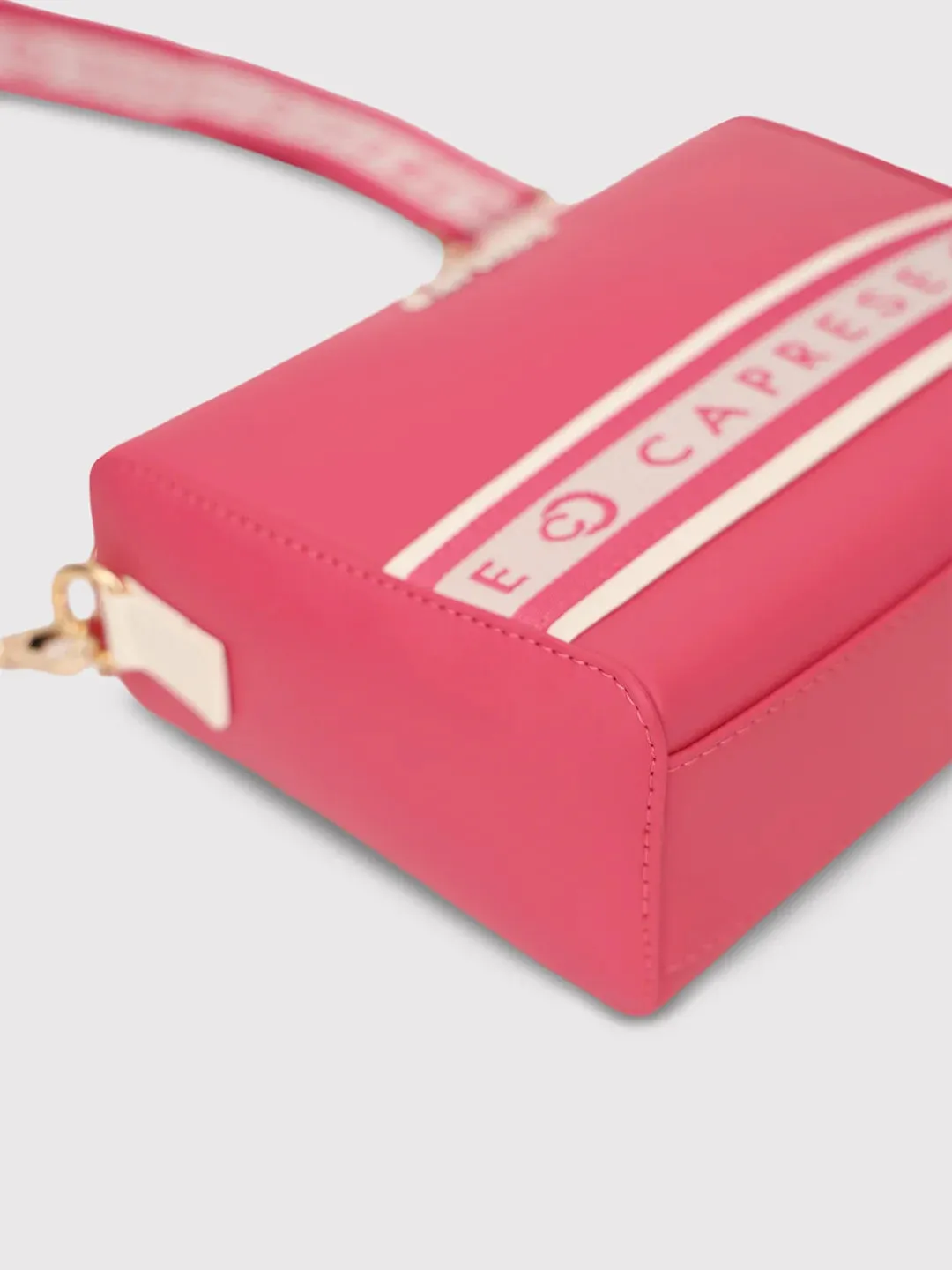 Caprese Trinity Sling Medium Solid Women'S Handbag Fuchsia