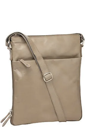 DAHLIA EXPANDABLE LEATHER CROSSBODY BAG