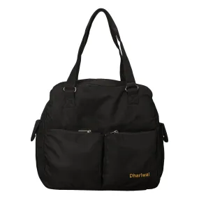 Dhariwal PU Twin Handle Water Resistant Ladies Shopping Bag, Vanity Bag for Carriage, Travel, Casual, Outdoor, Party, Kitty LAD-9910