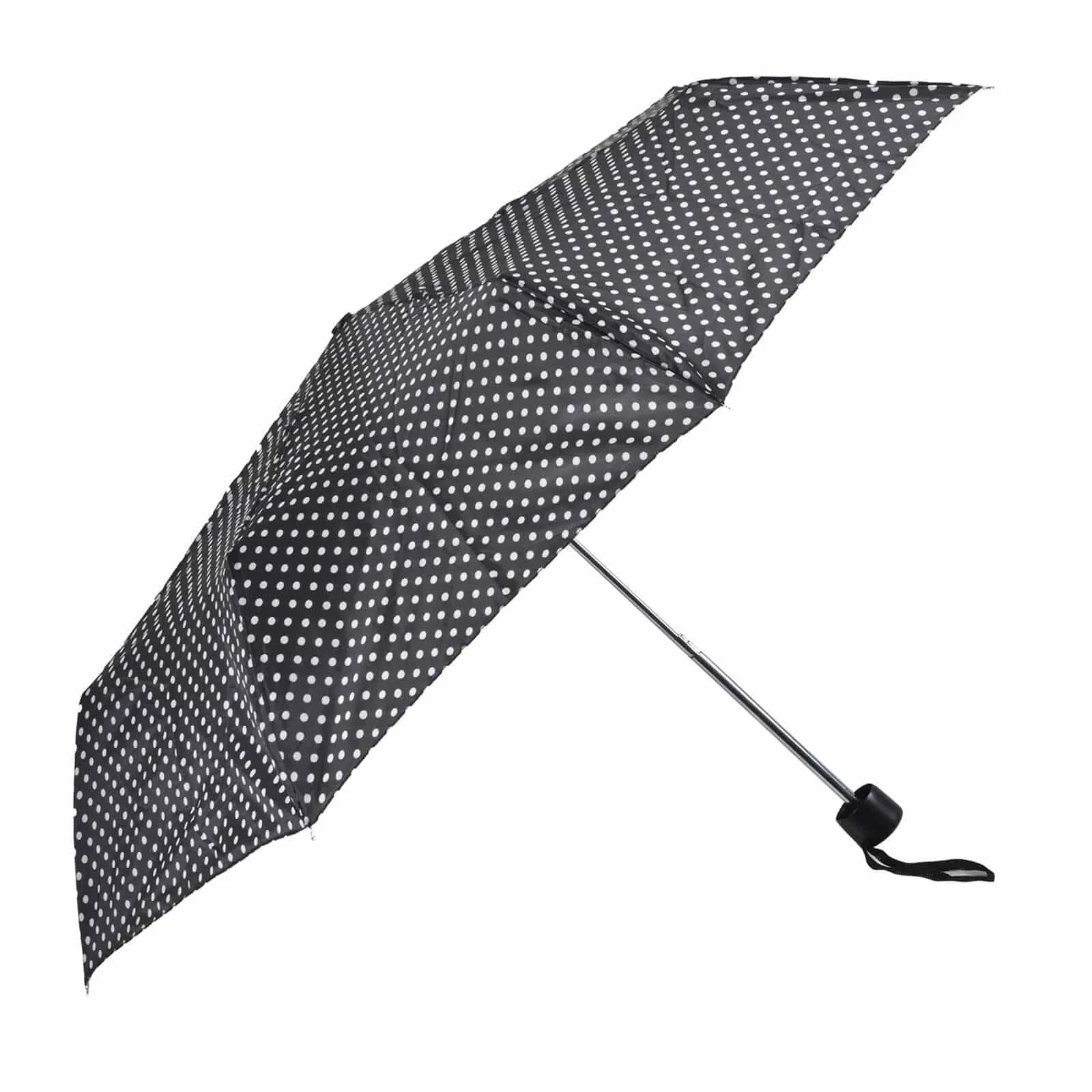 Drizzles Classic Polka Dot Supermini Umbrella Manual Brolly