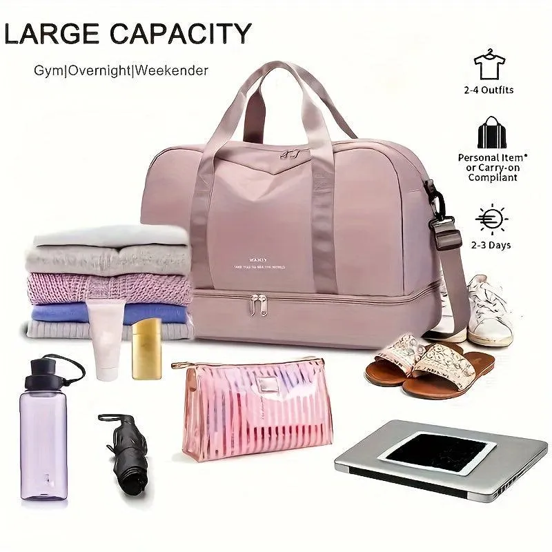 Expandable Travel Luggage, Sports Handbag