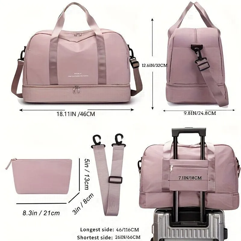Expandable Travel Luggage, Sports Handbag