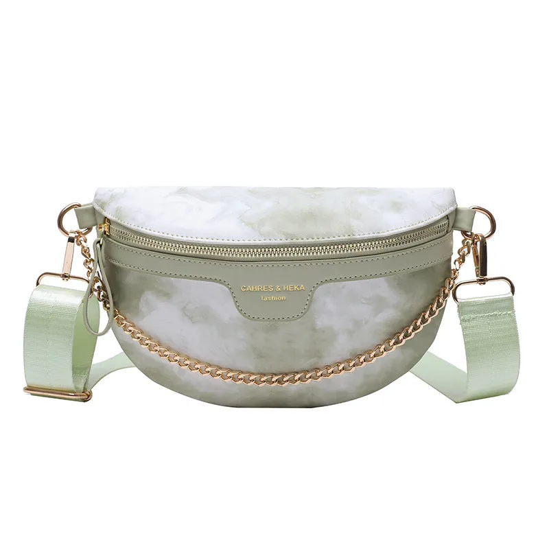 Fashion Trend Cross Body Cloud Flower Chain Handbag