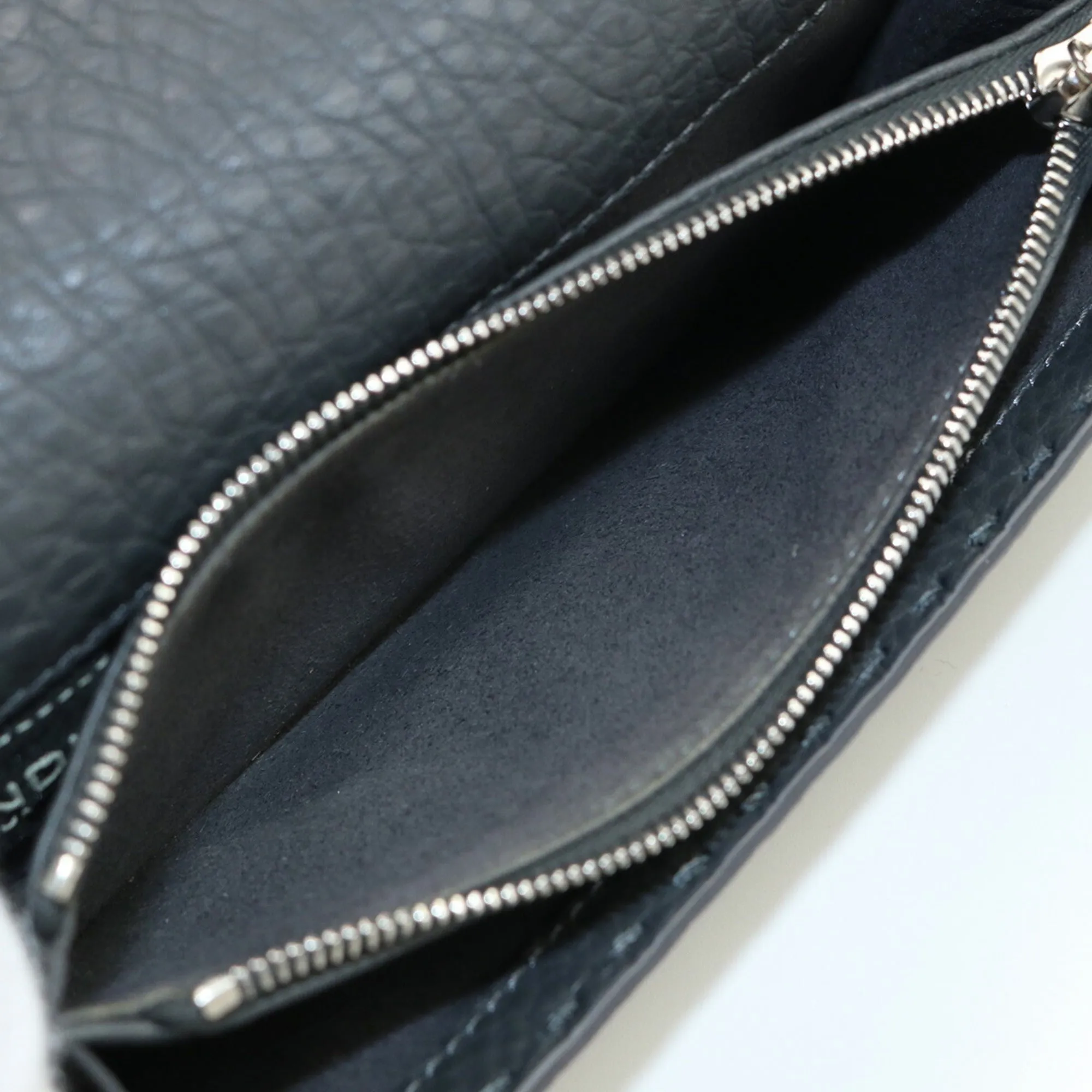 FENDI Selleria Peekaboo 8M0308 SFR Long Wallet Fold Leather Women's