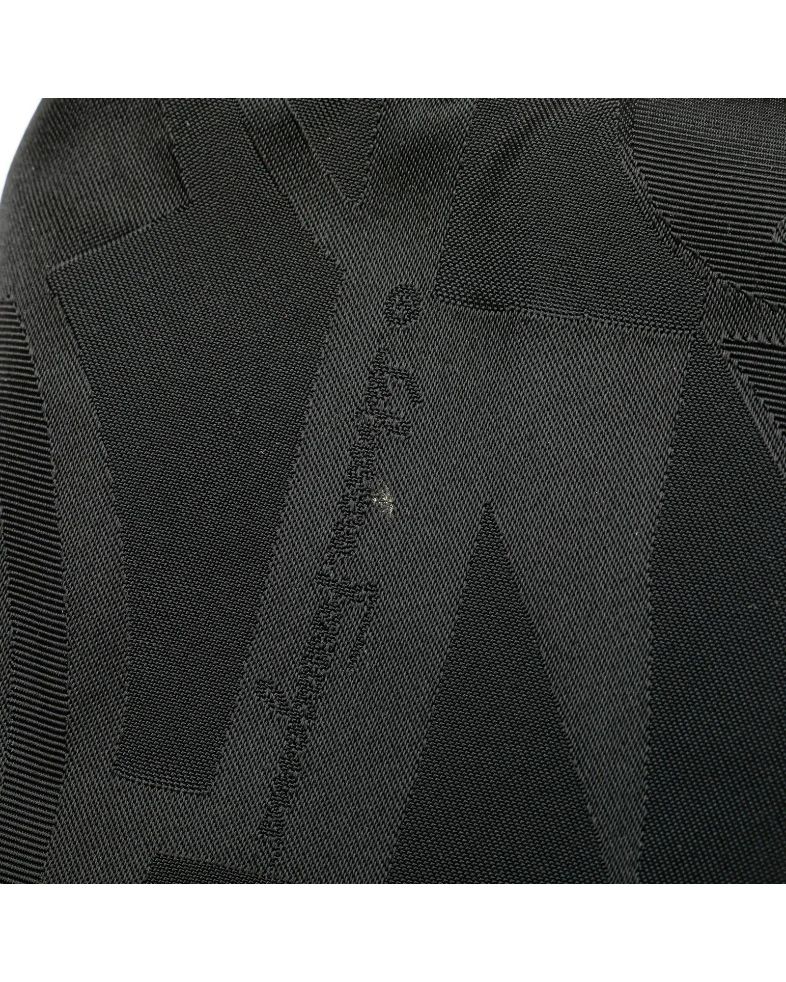 Ferragamo Black Nylon Cosmetic Bag