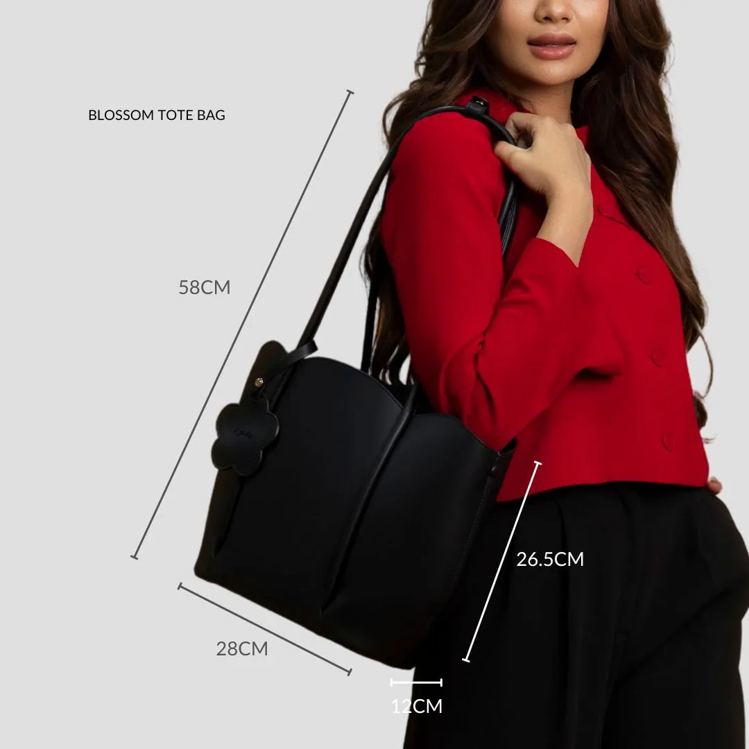 F.timber Blossom Tote Shoulder Handbag