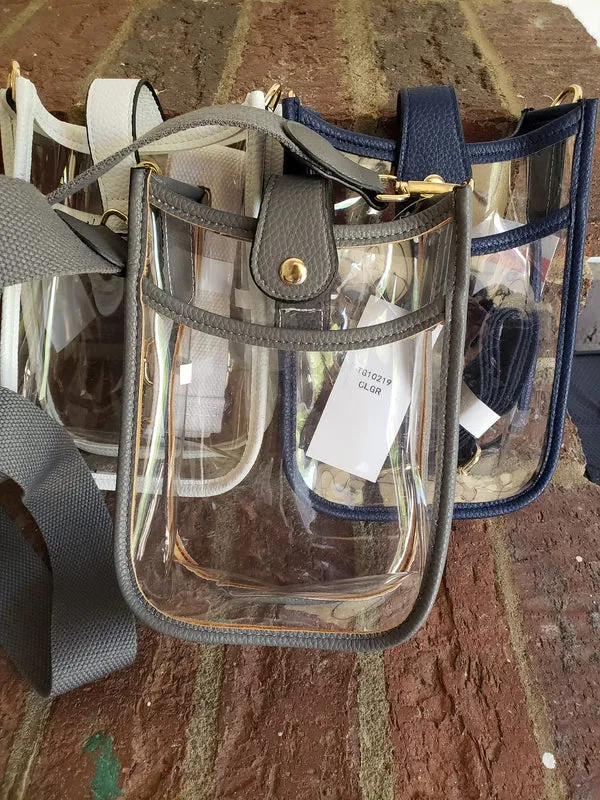 GameDay Mini Clear Crossbody Bag