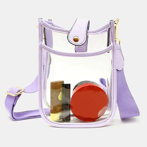 GameDay Mini Clear Crossbody Bag