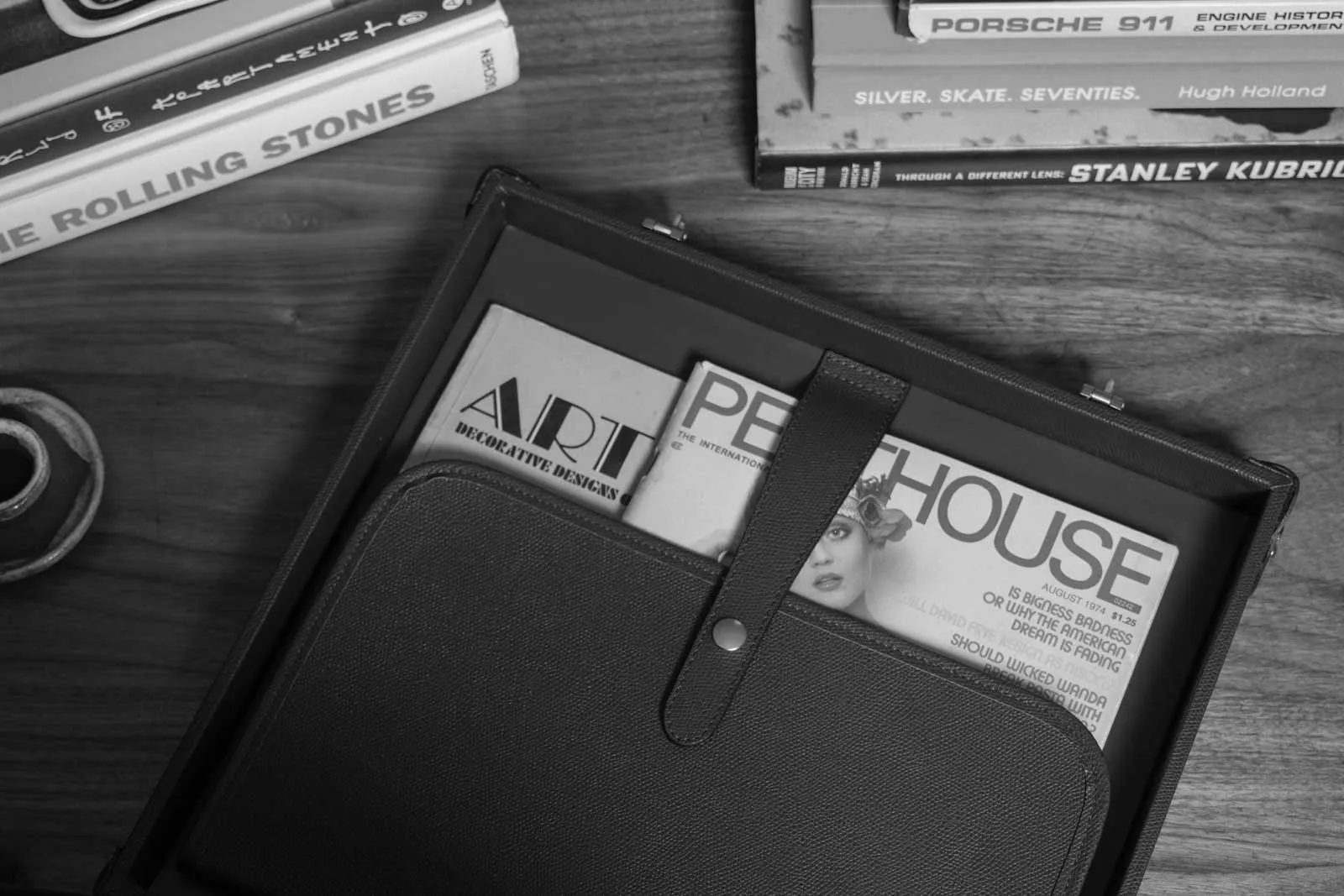 Large Collectors Briefcase - Hunter Green