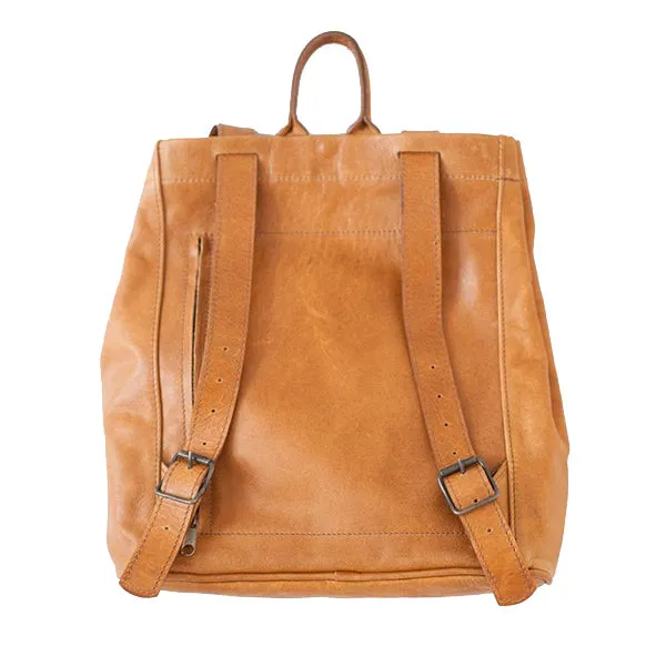 Leather 2 I n1 tote hand backpack
