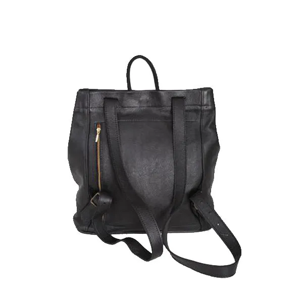 Leather 2 I n1 tote hand backpack