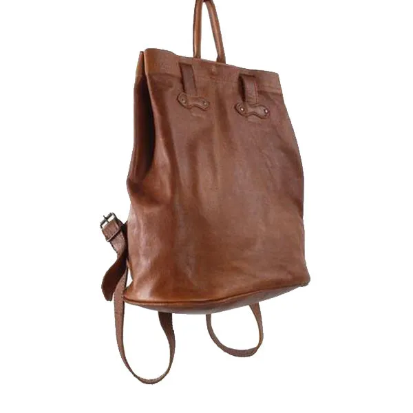 Leather 2 I n1 tote hand backpack