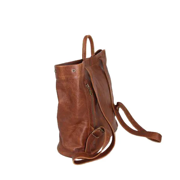Leather 2 I n1 tote hand backpack