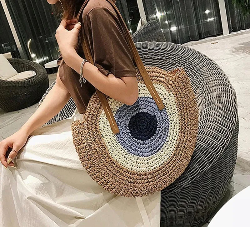 MADEIRA BLUE SUMMER BAG