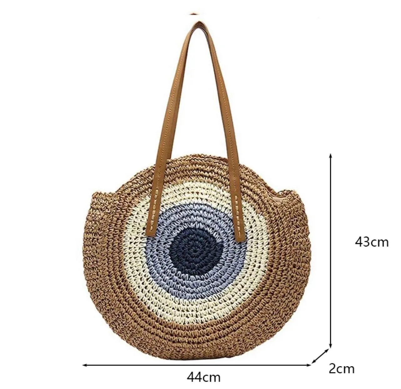MADEIRA BLUE SUMMER BAG