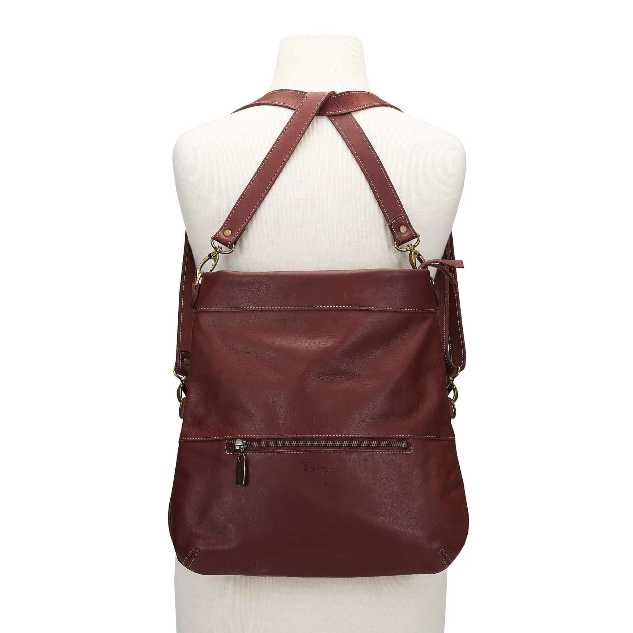 Mini-Lauren Crossbody - Merlot