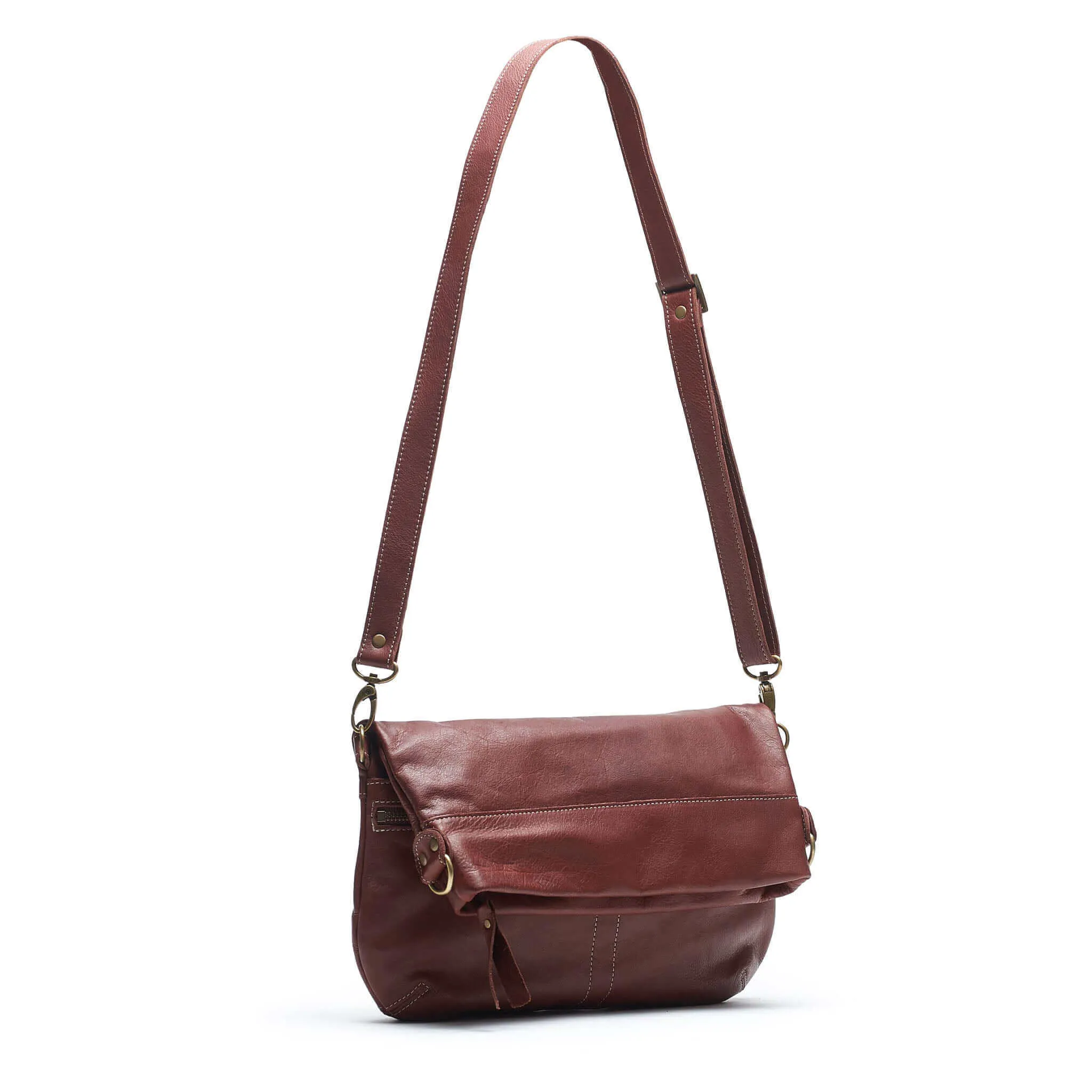 Mini-Lauren Crossbody - Merlot