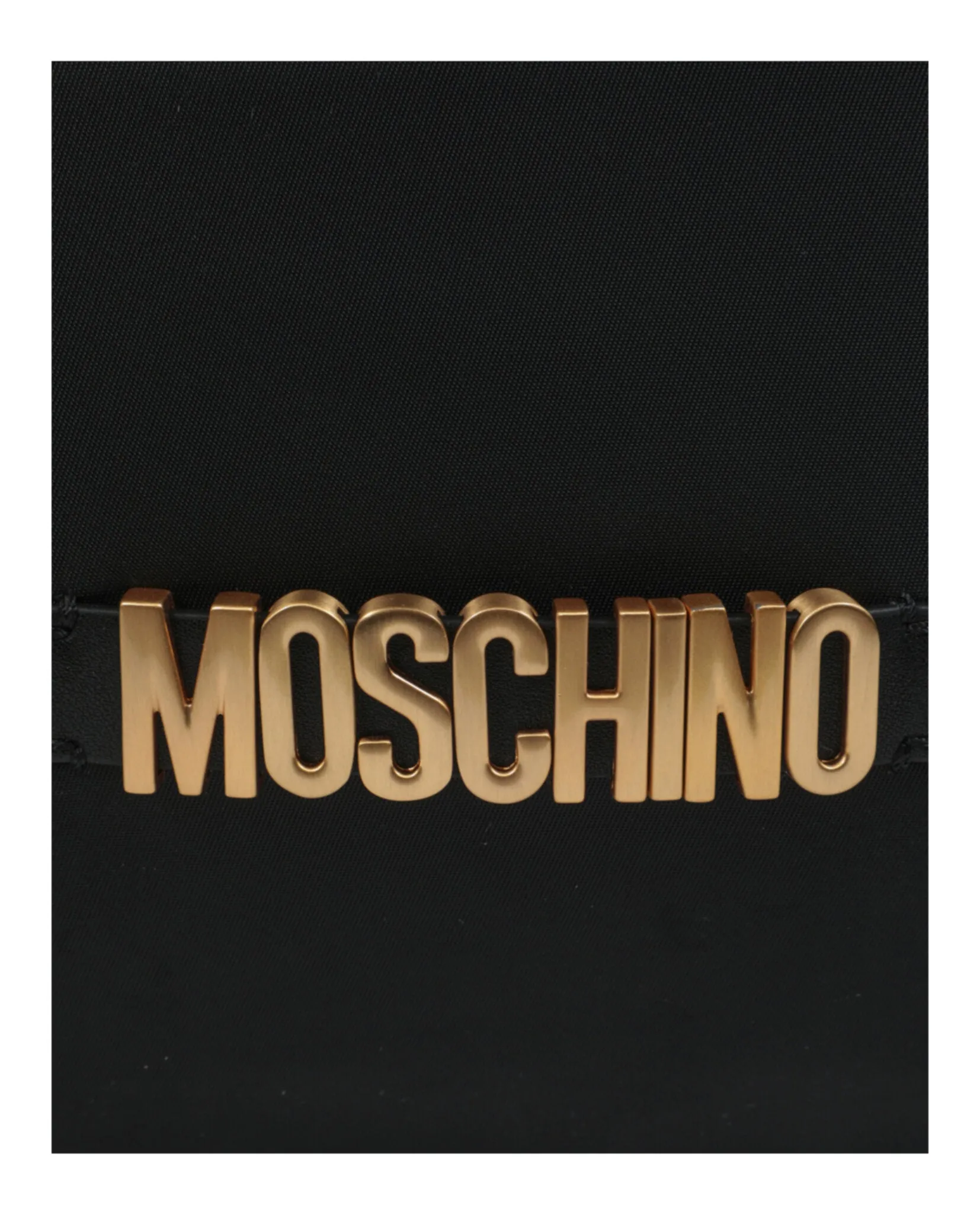 Moschino Nylon Logo Duffle Bag
