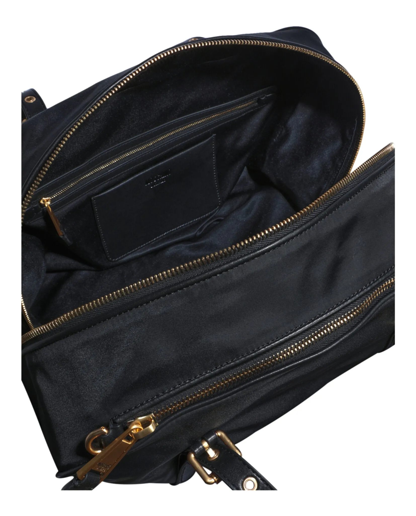 Moschino Nylon Logo Duffle Bag