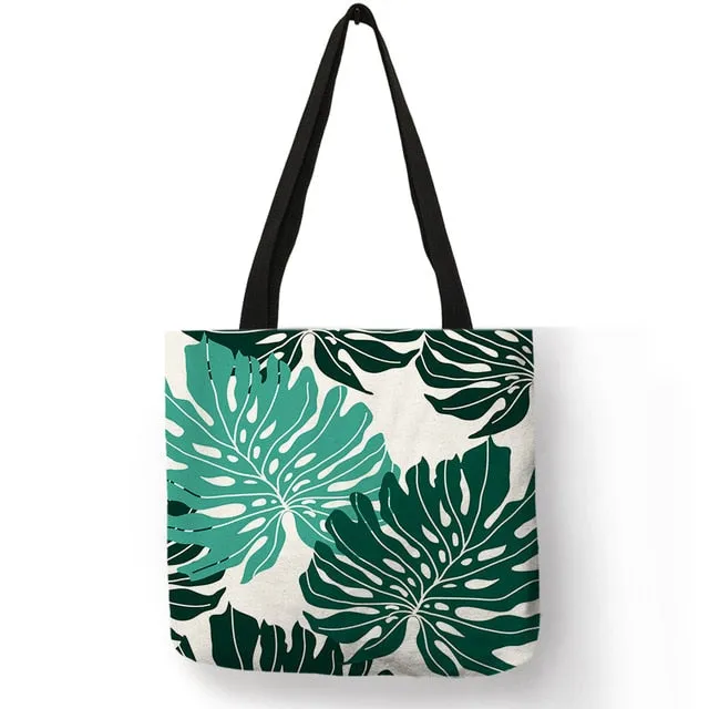 Neblina - Tropical Tote Handbag