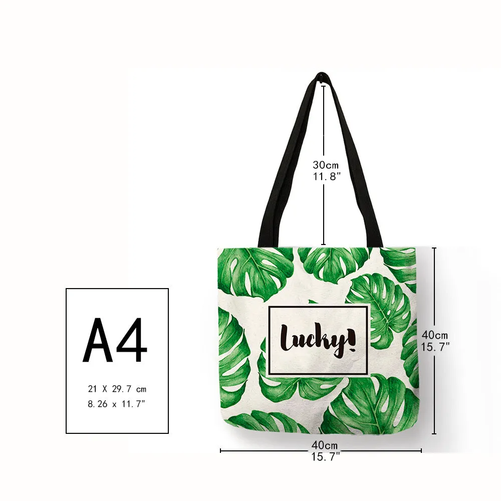Neblina - Tropical Tote Handbag