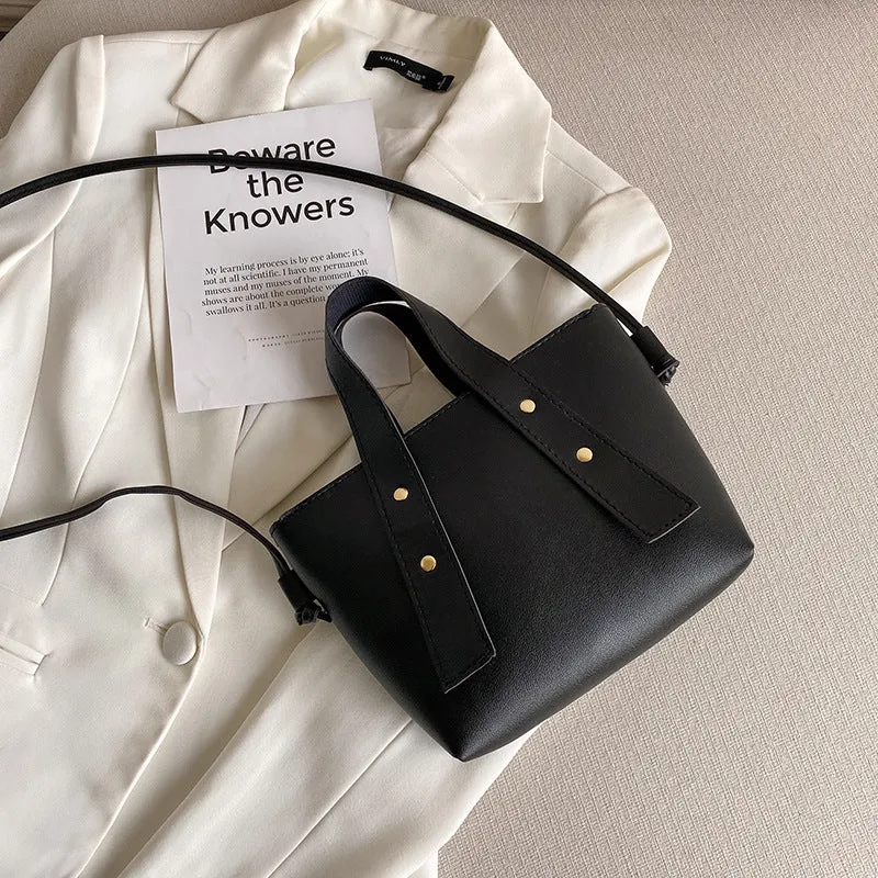 One-Shoulder Diagonal Bucket Handbag Wholesale For Women