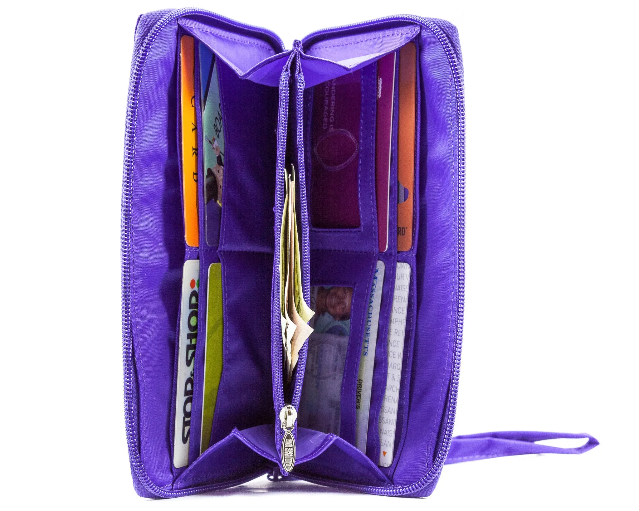 Panther Clutch Purple
