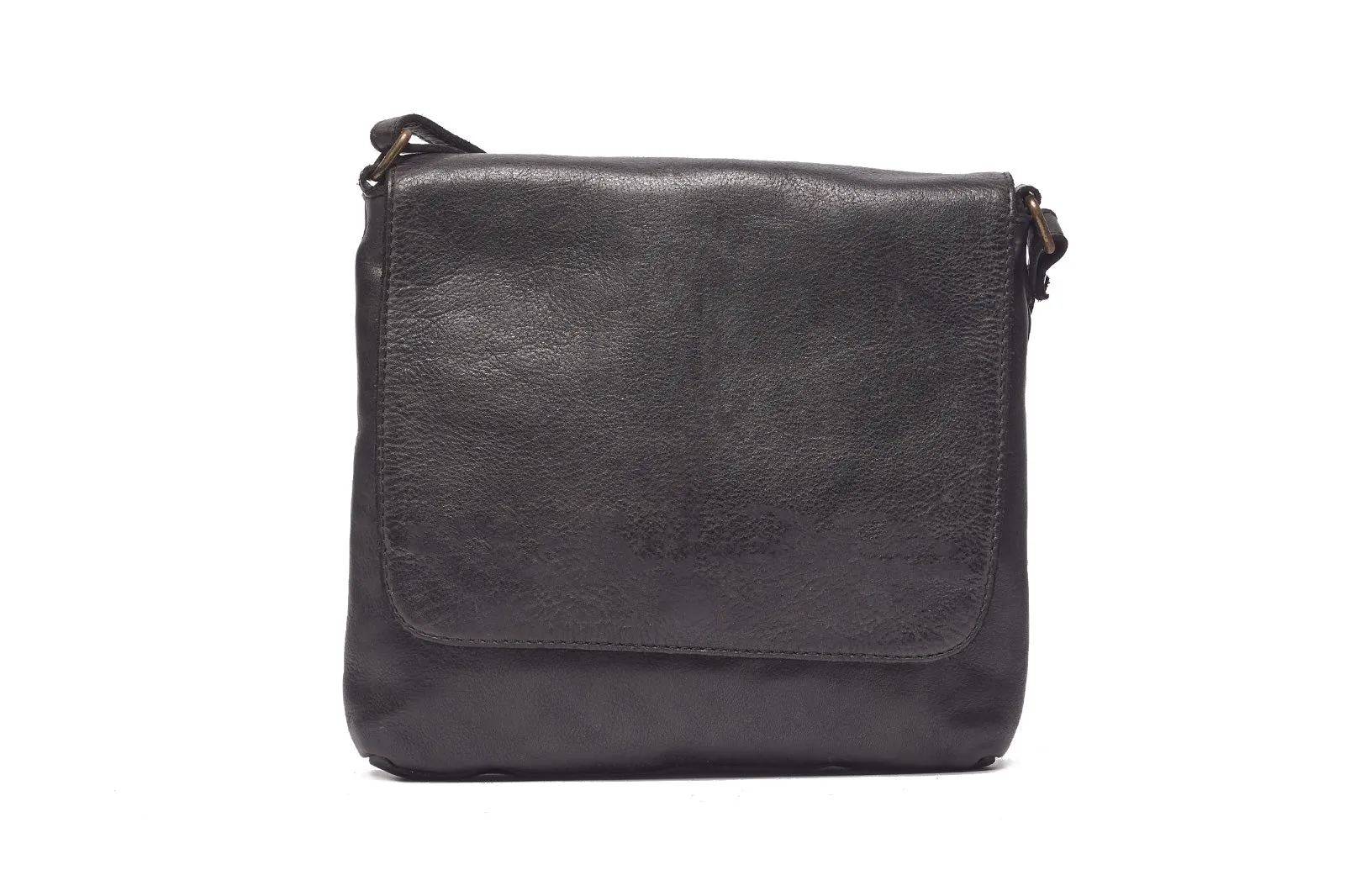 Rugged Hide RH-505 Joyce Crossbody Leather Sachel bag