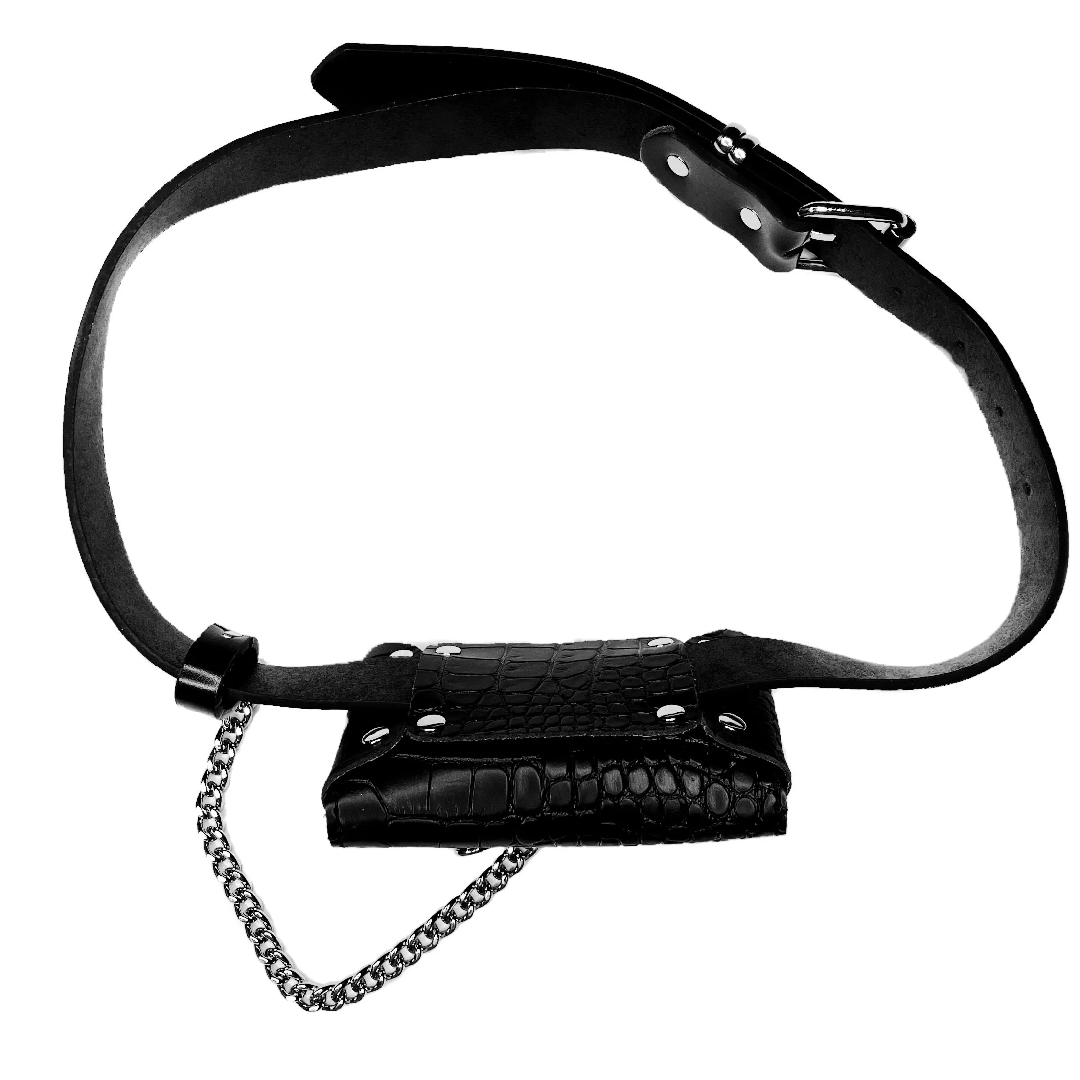 SAFETY PIN BELT BAG