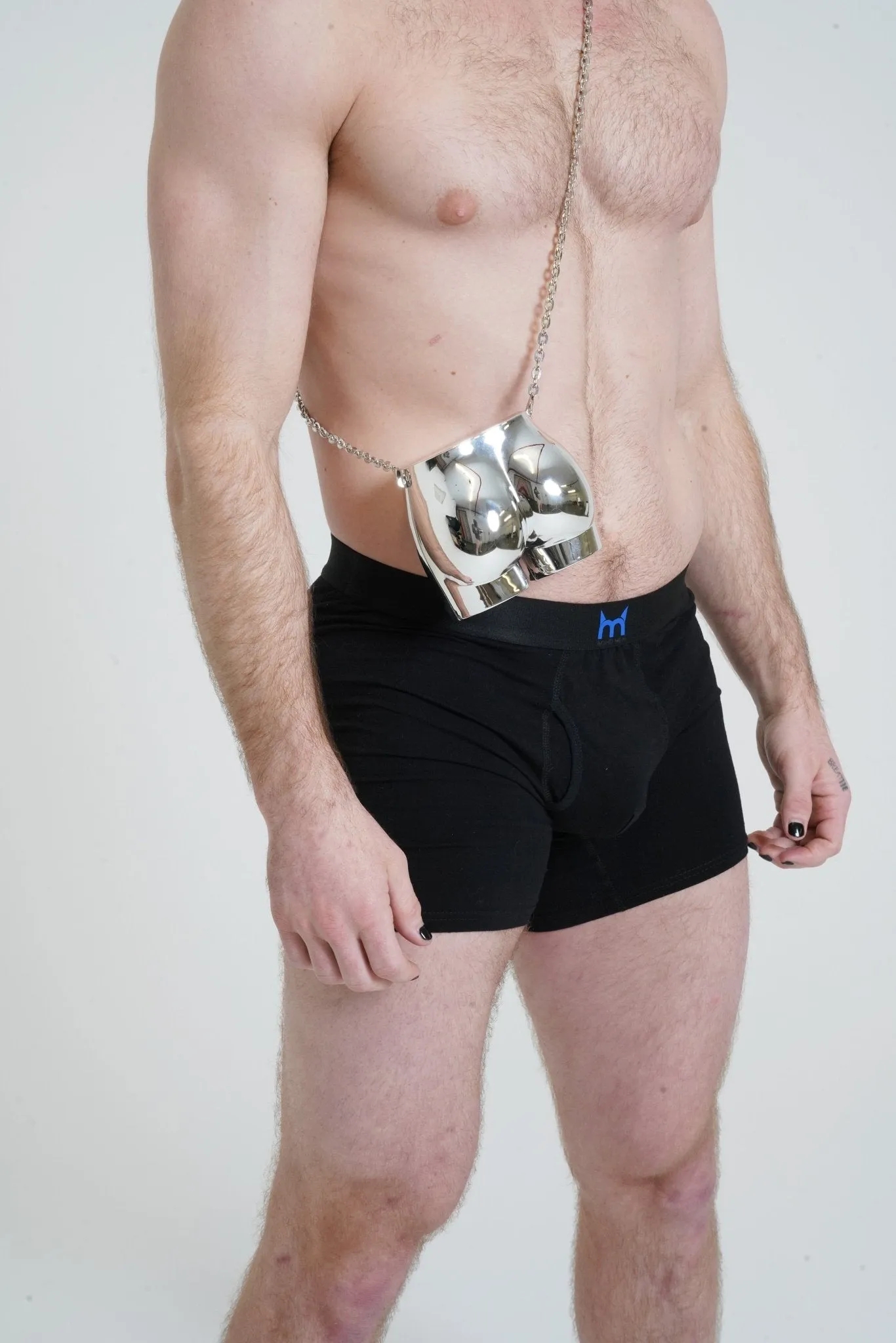 Silver Booty Sling Bag Accessory