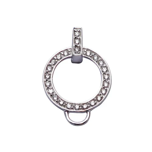 Silver Handbag Necklace