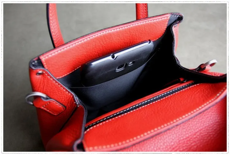 Small Womens Black Leather Handbag Purse Leather Navy Mini Shoulder Bag Handbag Purse for Ladies