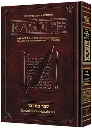 Student sapirstein ed. of rashi -- bamidbar
