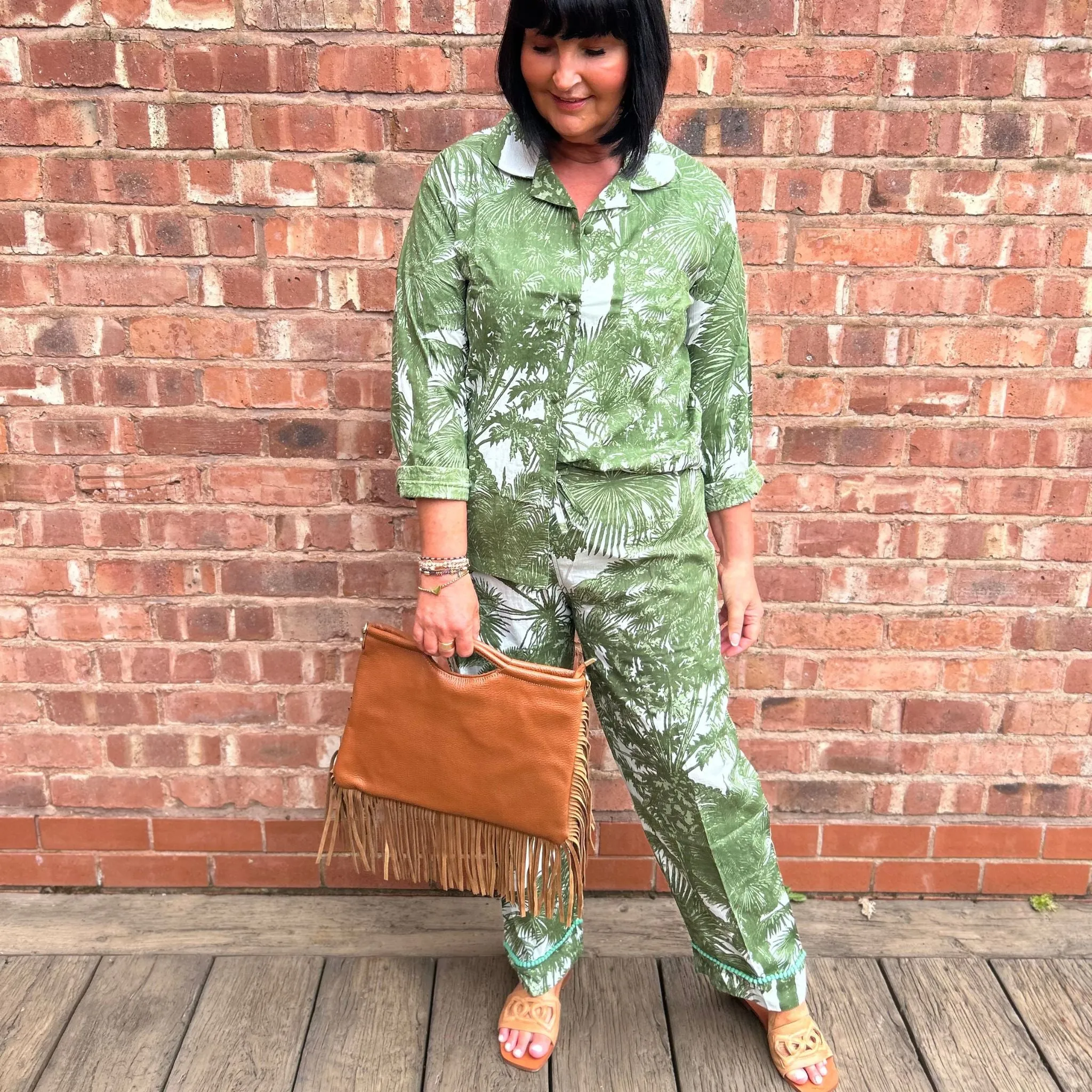 The Leather Fringed Bag