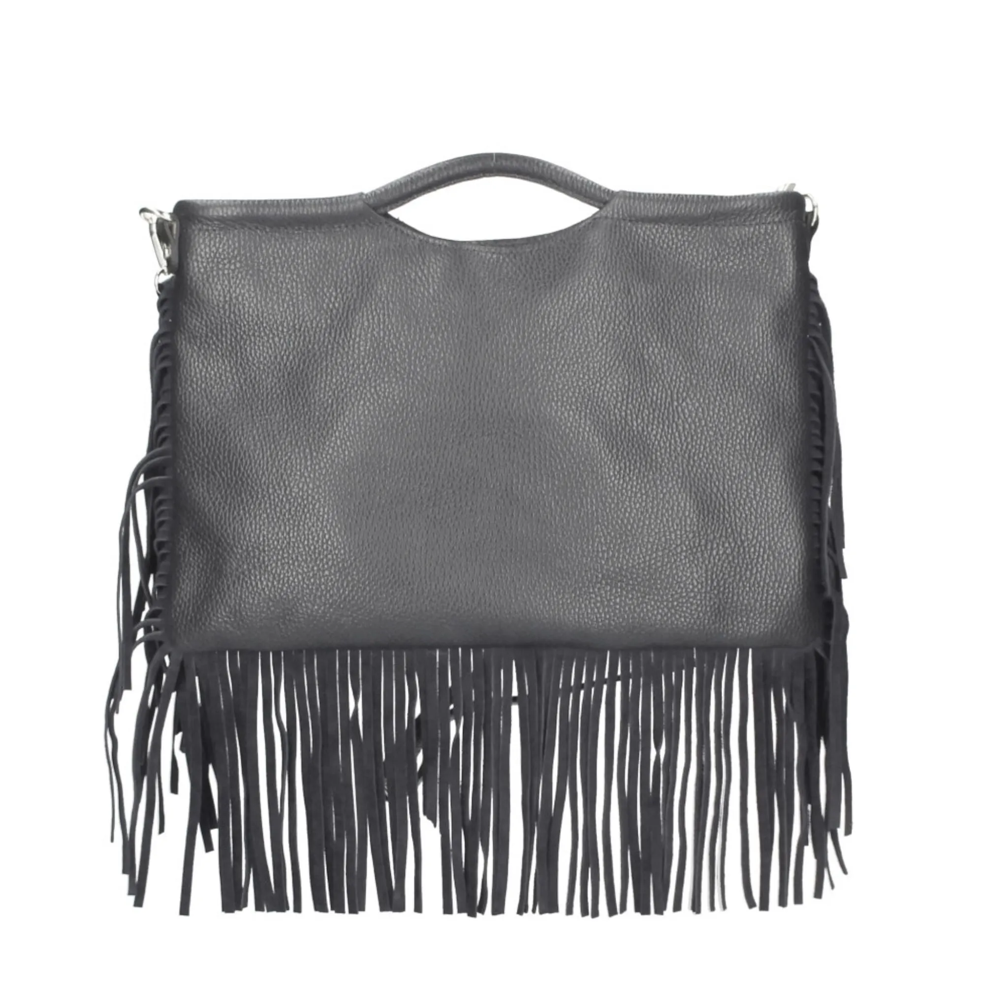 The Leather Fringed Bag