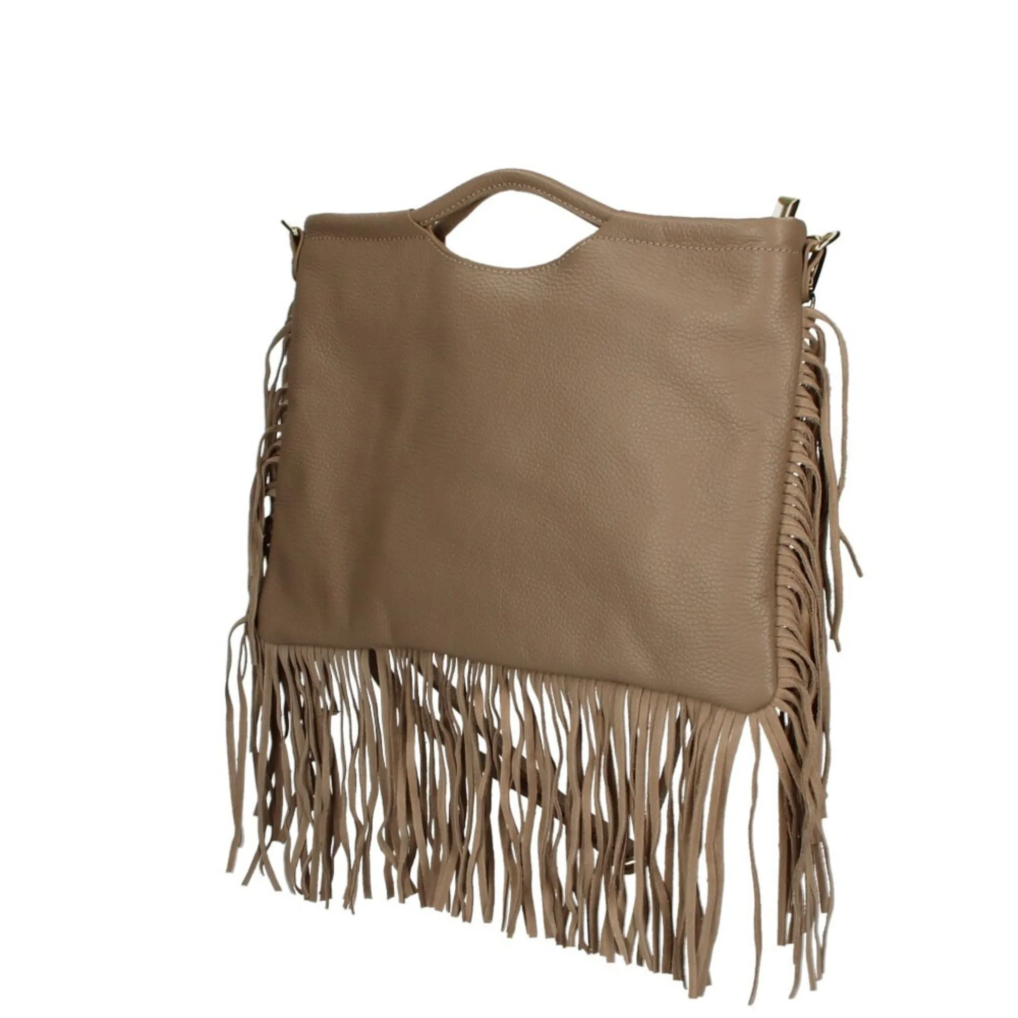 The Leather Fringed Bag