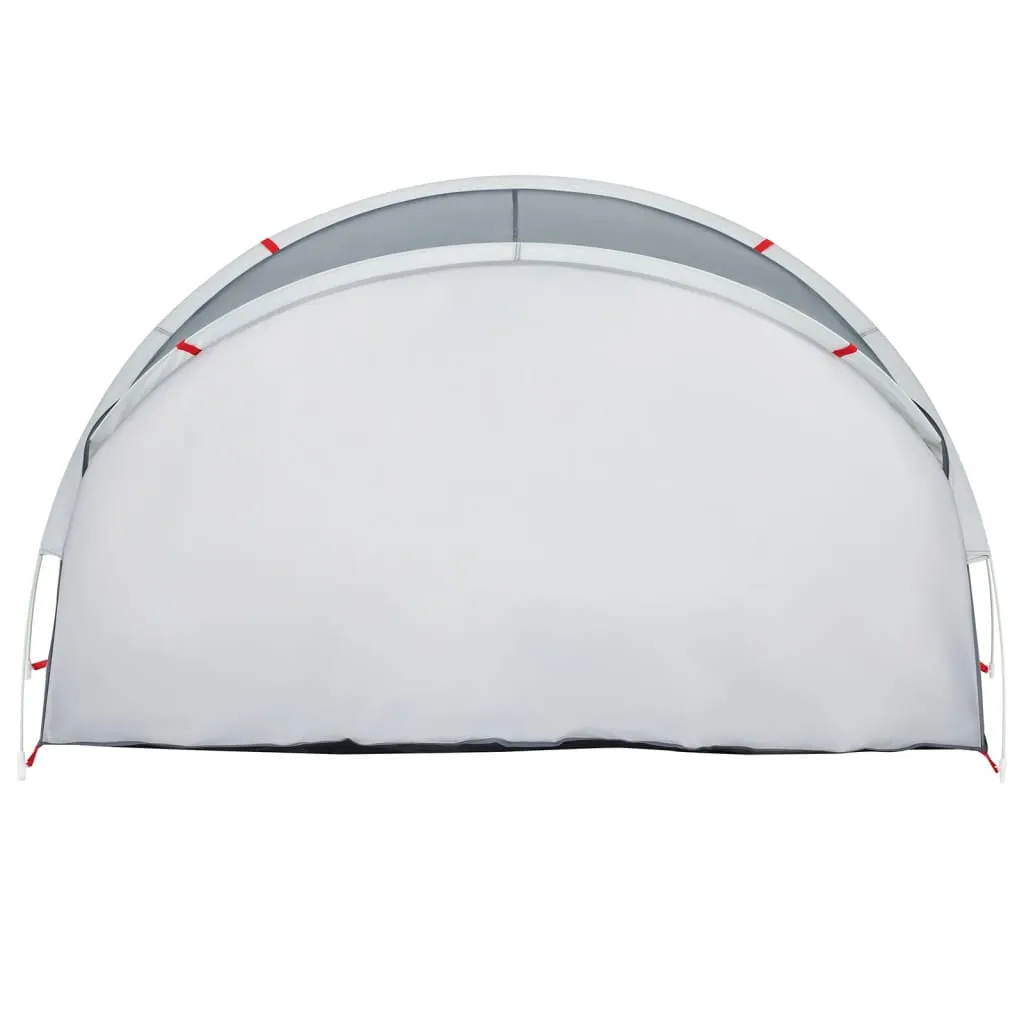 vidaXL Beach Tent 2-Person Grey Pop-up Waterproof