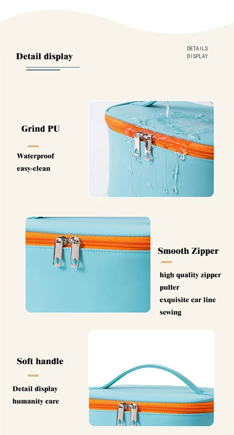 Women's Cosmetic Pouch Toiletry Kit Bags