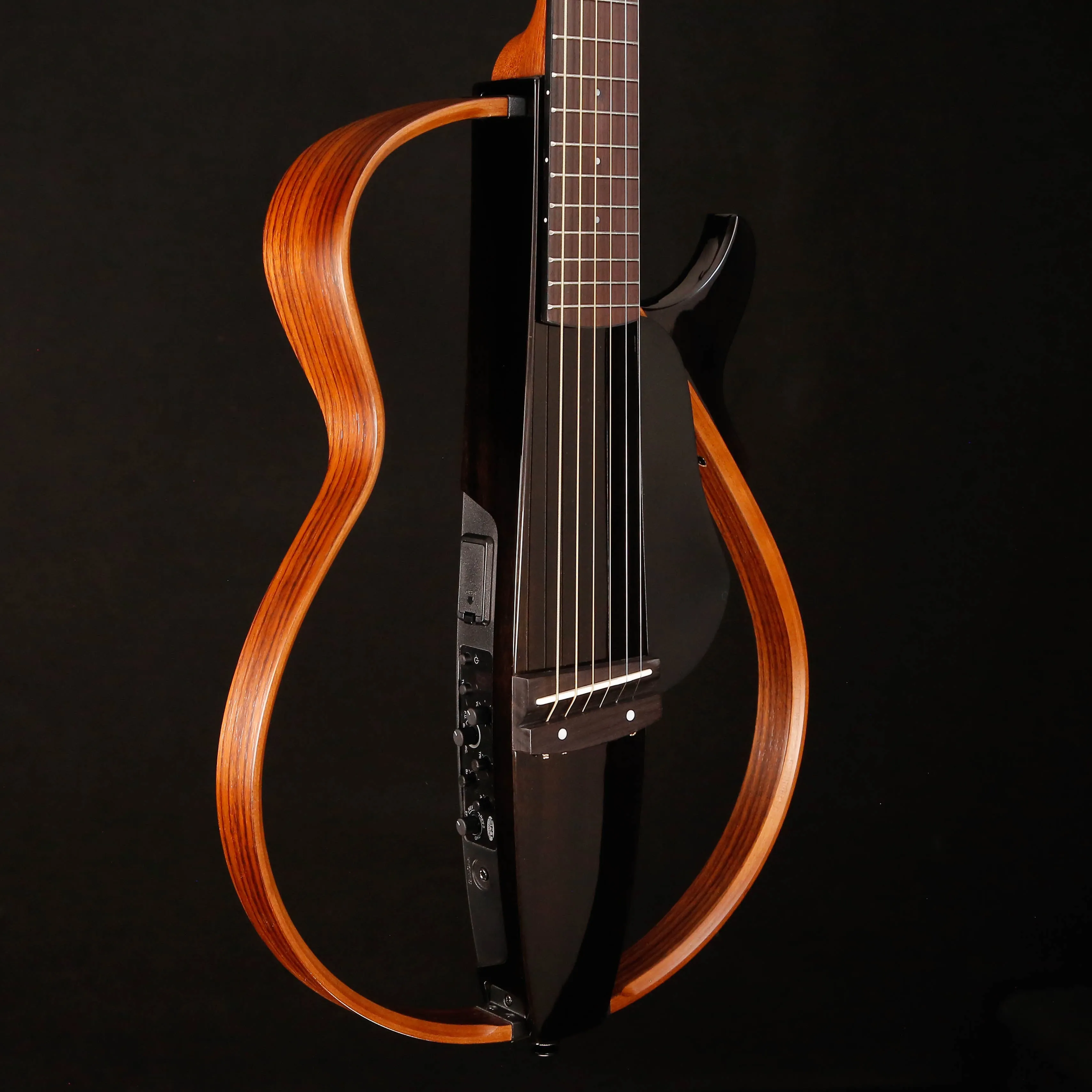Yamaha SLG200S TBL Steel String Silent Guitar Trans Black